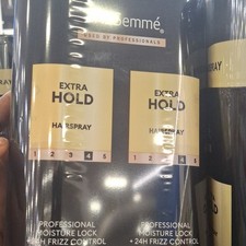 TRESemm Professional Moisture Lock Extra Hold Hairspray 24H Frizz Control 2pk