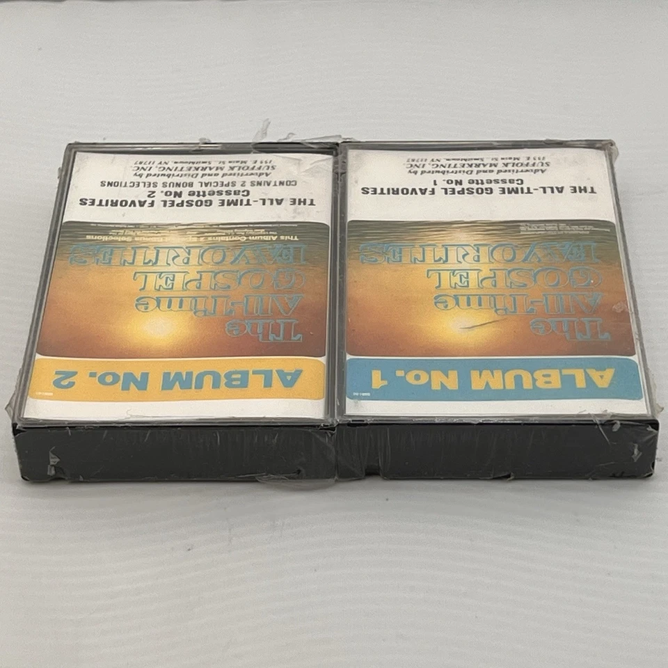 Lot of 2 The All Time Gospel Favorites Album No 1 & 2 Inspiring Christian Sermon - Image 3 of 4