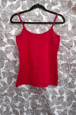 Sonoma Size S Women s Red Adjustable Strap Camisole top