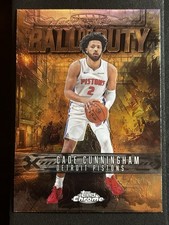 2025-26 Topps Chrome - Ball of Duty Cade Cunningham #BD-11