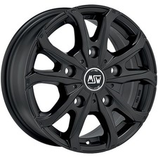 CERCHIO IN LEGA MSW MSW 48 VAN PER OPEL ASTRA 7X16 5X108 MATT BLACK A8A
