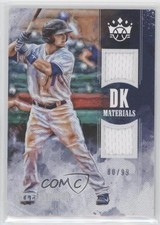 2018 Panini Diamond Kings DK Materials Holo Silver 80/99 Kyle Farmer #DKM-KF s3g