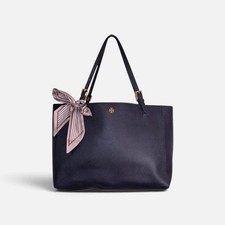Tory Burch Black Tote w/ Gold Hardware