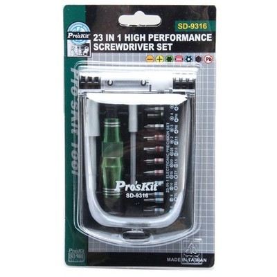 Screwdriver Pro'sKit SD-9316 with Bit Set