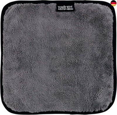 Ernie Ball Ultra-Plush Mikrofaser-Poliertuch, 30,5 cm x 30,5 cm