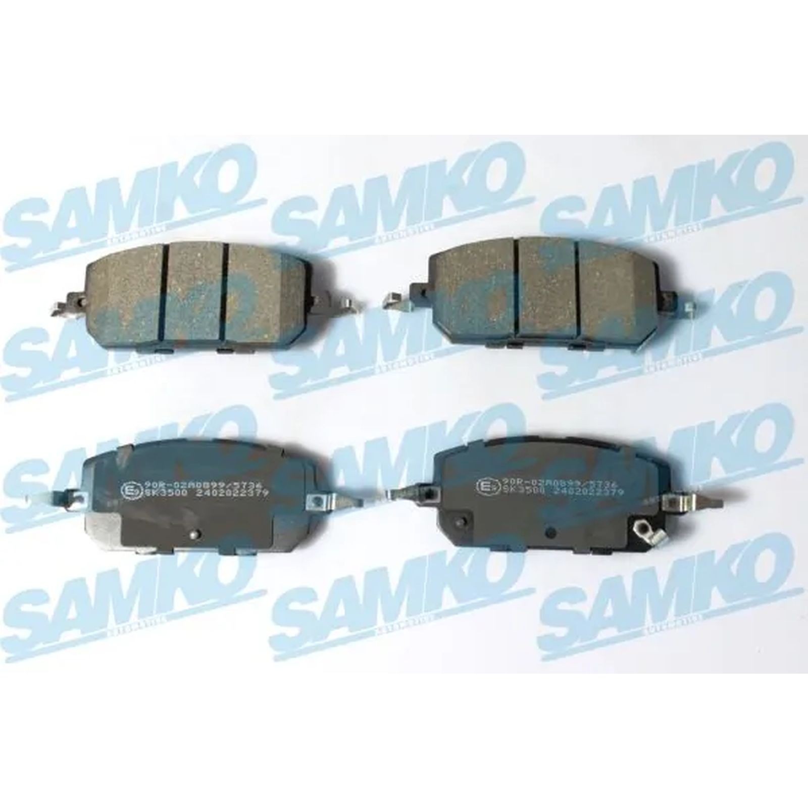 1x ORIGINAL® SAMKO Bremsbelagsatz, Scheibenbremse Vorne für Mazda MX-30 MAZDA