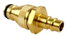 Entw&auml;sserungs-Adapter Druckluft/Wasser 1/2" AG - 1/2" IG f&uuml;r Gardena aus Messing