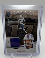 2024 Panini Donruss Elite - Influential Jerseys Josh Allen #IJS-JAL /500 (MEM)
