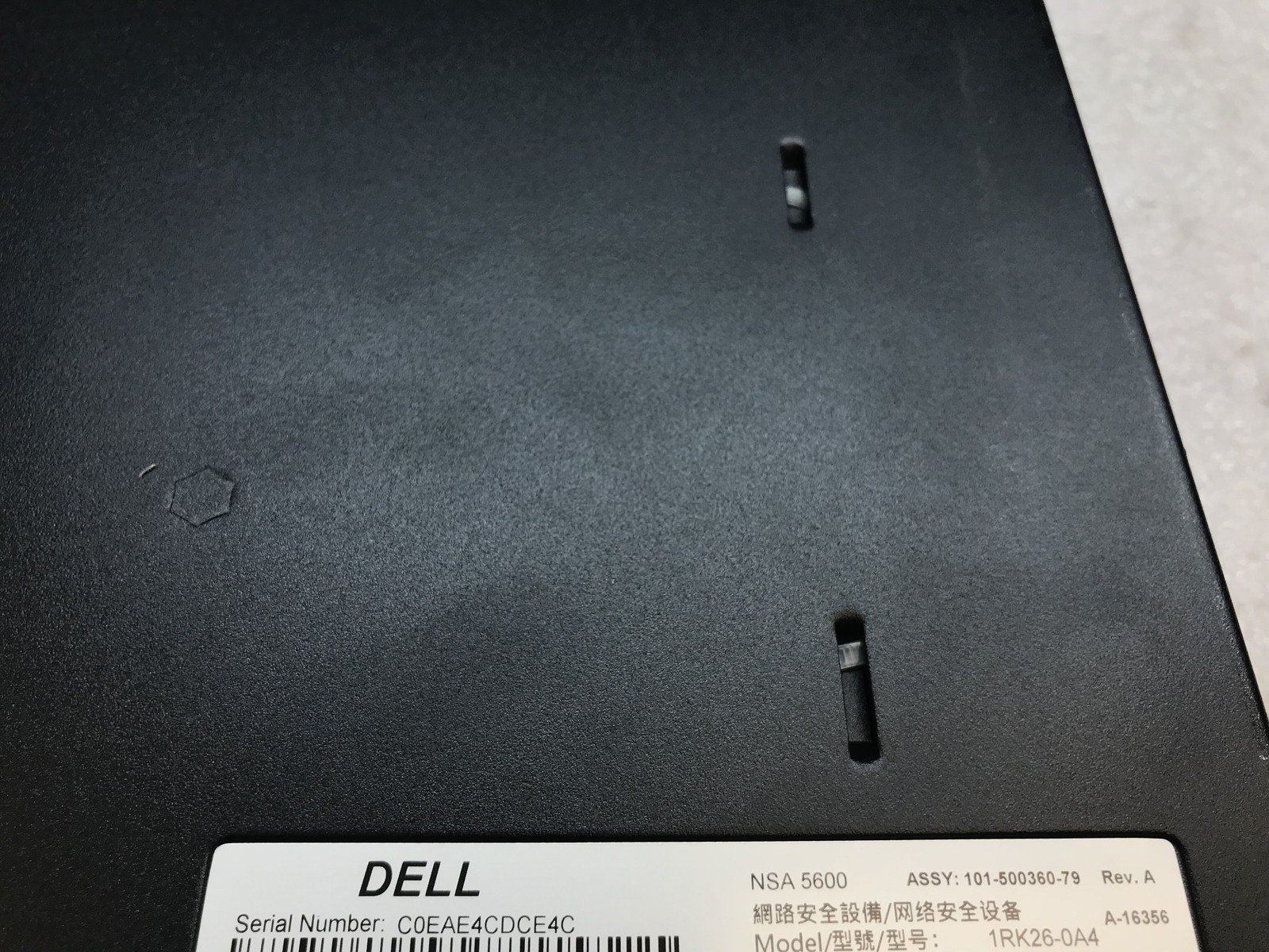 как выглядит Dell SonicWALL NSA 5600 Firewall Reset Unregistered 12xGbE 4xSFP 2x10GbE фото