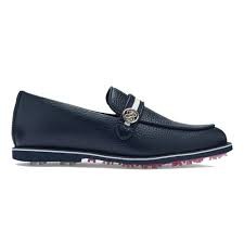 New G/FORE Golf Limited Edition Grosgrain Cruiser Gallivanter Loafer Shoes