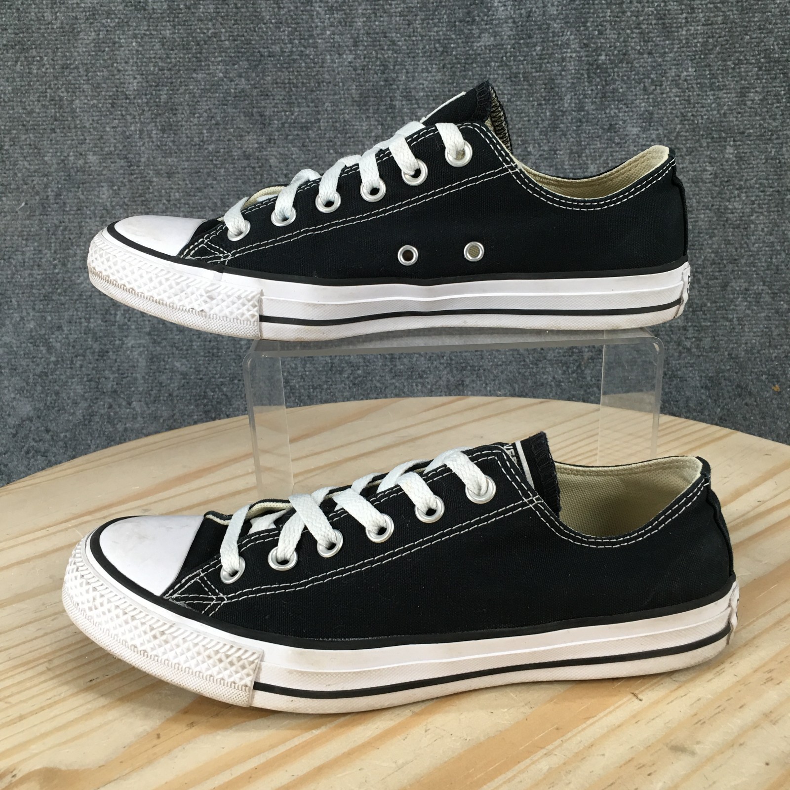 Converse Chuck Taylor All Star Shoes Mens 7 Womens 9 Low Sneakers M9166C Black thumbnail 2
