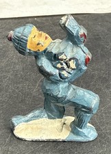 MANOIL VINTAGE 1940s HAPPY FARM FIGURE BOY CARRYING FIREWOOD M 41/ NICE 3"