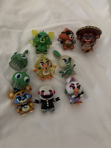 FNAF Five Nights At Freddys Mystery Minis, Marionetta y mucho más ¡Lote de 10! - Imagen 3 de 3