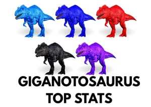 Giganotosaurus TOP STATS Clone Ark Survival Ascended Official PVE
