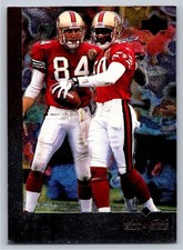 1997 Upper Deck Black Diamond Jerry Rice #38 49ers Football Card