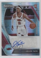 2021-22 Panini Prizm Draft Picks Hyper Jalen Tate #DP-JTA Auto 0o6v