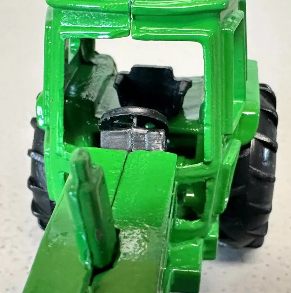 Remolque tractor Tootsie Toy Farm y vaca lanzamiento suelto 1985 1/43 Foto 3 de 4