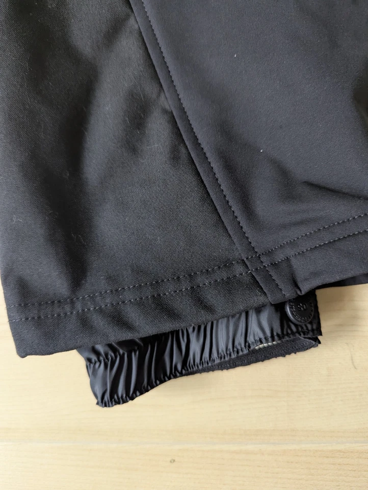 Pantalones Sierra Designs Polartex ajustados forrados de vellón para nieve negros pequeños hechos en EE. UU. Foto 3 de 4