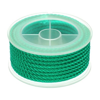 Nylon Thread Twine Beading Cord, 10.5ft Bracelets String Cord Rope, Bright Green
