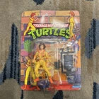 TMNT April O'Neil  Playmates Toys New MOC 1990 unpunched Signed