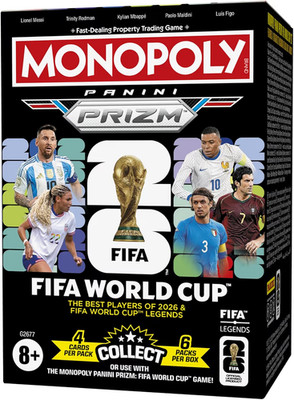 Panini Prizm Monopoly Fifa World Cup 2026 VALUE BOX  NEU &OVP   