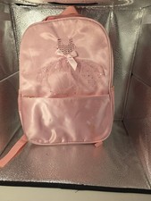 Children Ballet Bag for Girl Ballerina Dance Bag for Kids Pink Dancing Backpack