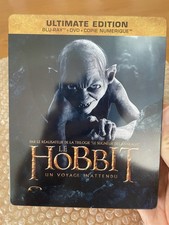 Le Hobbit : un voyage inattendu Gollum Steelbook Blu-ray + DVD + Digital Zone B