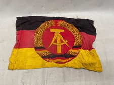 NVA DDR Fahne ca 51 x 36 cm Viskose Stoff kein DEDERON ältere Ausführung