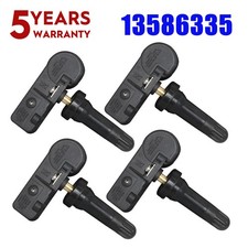 13586335 For Chevy Gmc Cadillac 4pcs Pre-programmed Tpms Tire Pressure Sensor