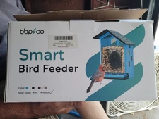BBPECO Smart Bird Feeder with 1080P Camera Squirrel Proof, LBF107