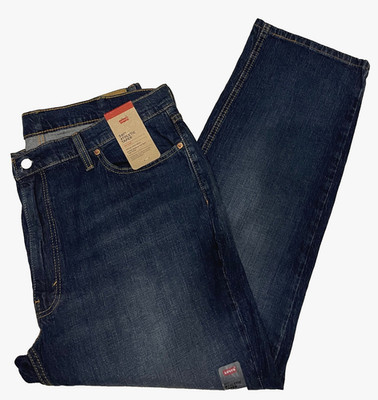 New Levis 541 Athletic Taper Stretch Mens Jeans 40X30 Dark Blue #0692  W40L30
