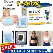 1 3X Foot Patches Pads Toxins Deep Cleansing Herbal Organic Pad