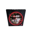 Star Wars LEGO Quartz Alarm Clock With Chewbacca & Storm Trooper - TESTED Works!