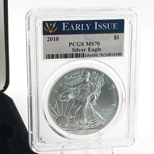 2018‑P Silver Eagle PCGS PR70 Early Issue – Limited Edition – Perfect Proof