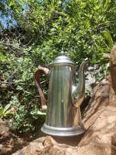 Stieff Pewter Coffee Pot. Pre Kirk Merger. 41 To 75 Years Old.