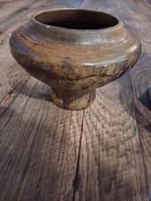 Earthy Stoneware Pottery Bowl/Vase