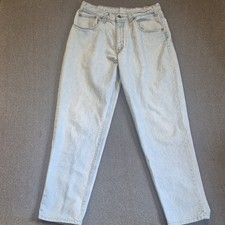 Vintage Levi  s 545 Series Loose Fit Light Wash Blue Denim Cotton Tapered Jeans