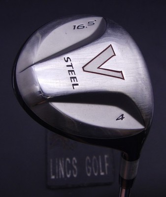 TaylorMade V Stahl 16,5° 4 Holz Regular Stahlschaft PGM Griff