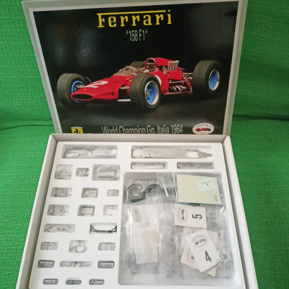 kit Ferrari 158 1964 G.p. Monza Revival 1:20 in metallo non verniciata - Immagine 2 di 2