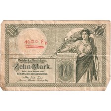 [#1291769] Germany, 10 Mark, VF