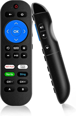 Programmed Remote for Roku Remote Replacement with Volume Key - All in One Remot