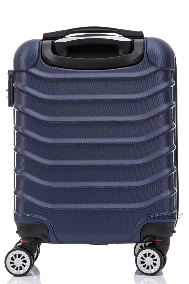 Valigia Fino Set 3 Trolley Rigido grande, medio, bagaglio a mano  8 ruote  20261 - Immagine 3 di 4