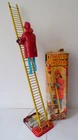 LOUIS MARX CLIMBING FIREMAN VERY GOOD CONDITION BOXED