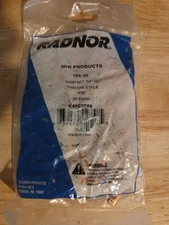 RADNOR 16S-35 CONTRACT TIP HEAVY DUTY .035" 25 Pack 64002758