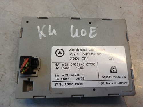 K4-40E* Mercedes Benz MB W219 CLS Zentrale Gateway Steuergerät A2115408445