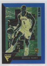 2020-21 Panini Flux Rookies Light Blue Prizm Reggie Perry #250 12ql