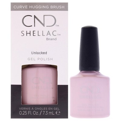 3 Pack Shellac Nail Color - Unlocked by CND for Women - 0.35 oz Nail Polish
