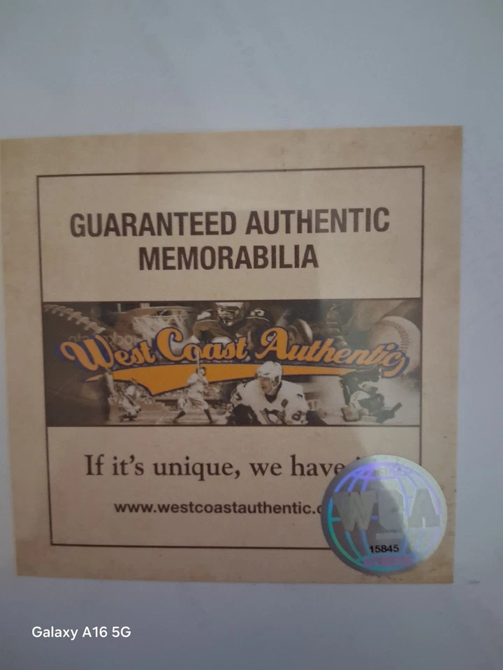 💙Toronto Blue Jays 🐦 Brett Lawrie 8x10 Autographed Photo Authenticated WCA - Image 3 of 3