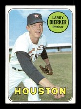 1969 Topps #411 Larry Dierker Astros EX+ *m7