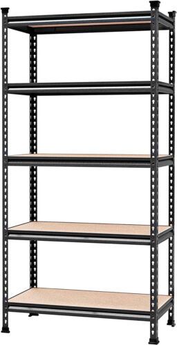 5-Tier Metal Storage Shelving Unit 36”W X 18”D X 72”H Adjustable Rack Heavy Duty